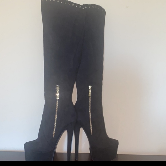 Over the knee Bebe boots - Picture 5 of 7